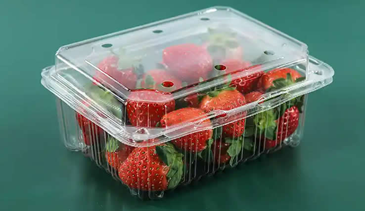 Three-Station Plastic Thermoforming Machine 