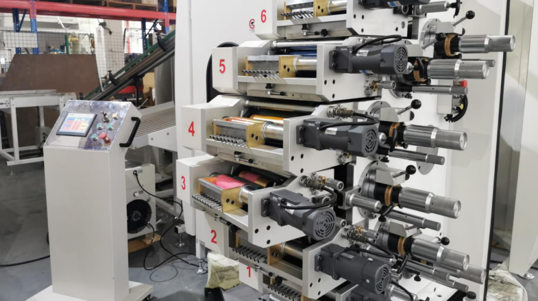 Six Color Printing Machine